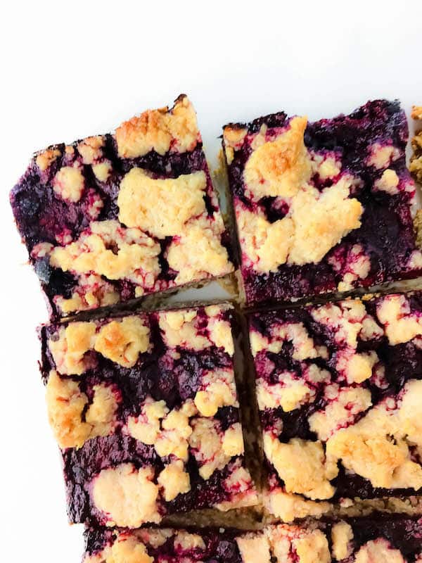 Blackberry Oat Crumb Bars (gluten free + vegan) Baked Ambrosia
