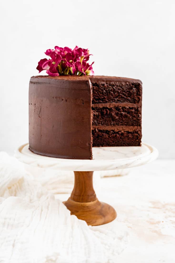 Red Wine Chocolate Cake - Baked Ambrosia