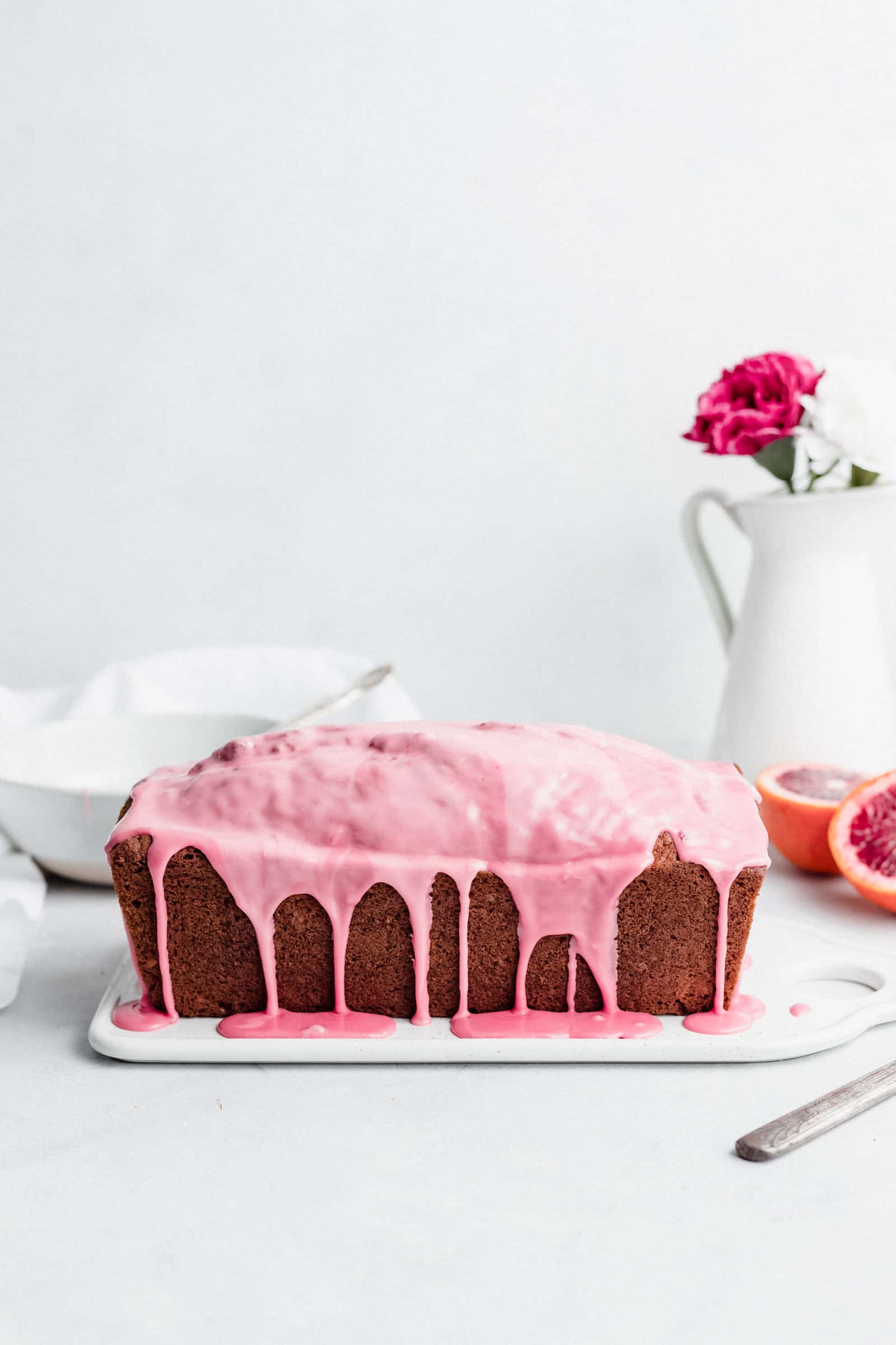 Blood Orange and Almond Olive Oil Loaf Cake Baked Ambrosia