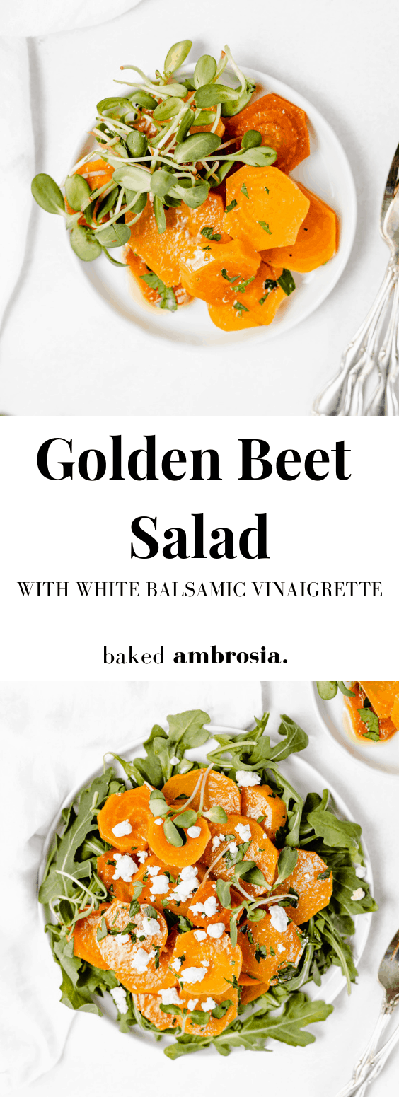Golden Beet Salad - Baked Ambrosia